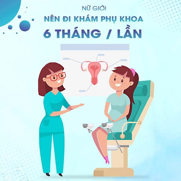 phụ nữ nên khám phụ khoa định kỳ